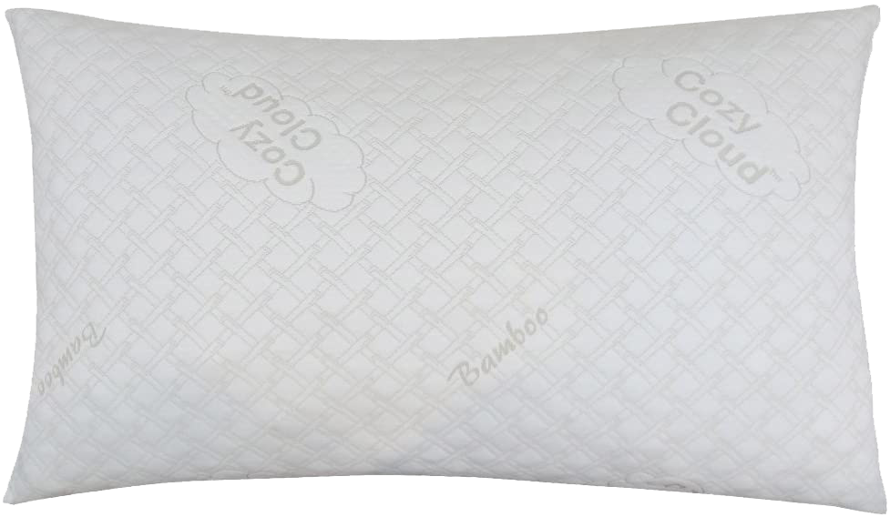 Memory Foam Pillow King Queen Shredded Hypoallergenic Pillow Queen | Medium